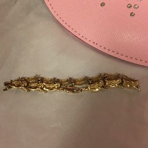 14K GOLD Bracelet designed with angels.